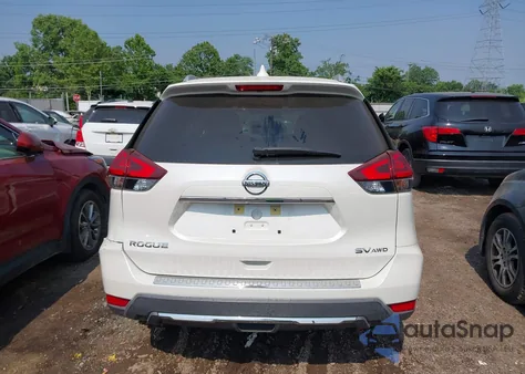 2018 Nissan Rogue Sv z USA, uszkodzony, nr VIN KNMAT2MV6JP567934